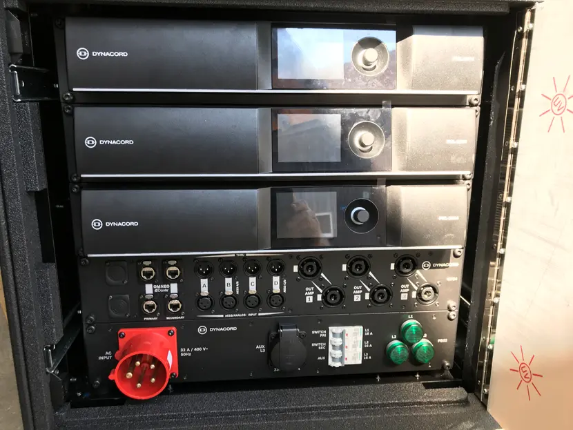 Studio Kindberg - Beschallung Ausreichende Technik, Endstufen, für Beschallung.